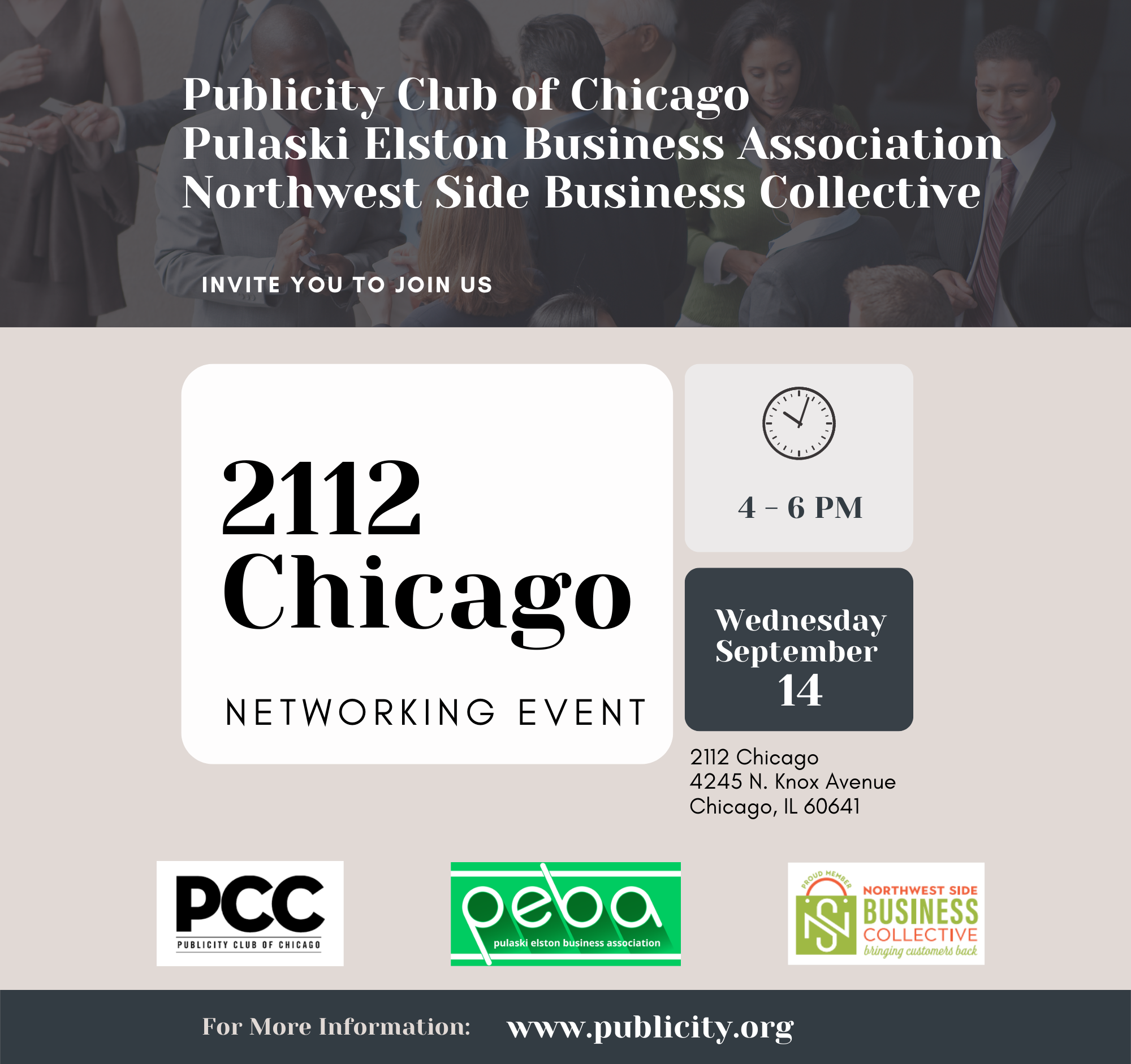 2112 Chicago Networking Event