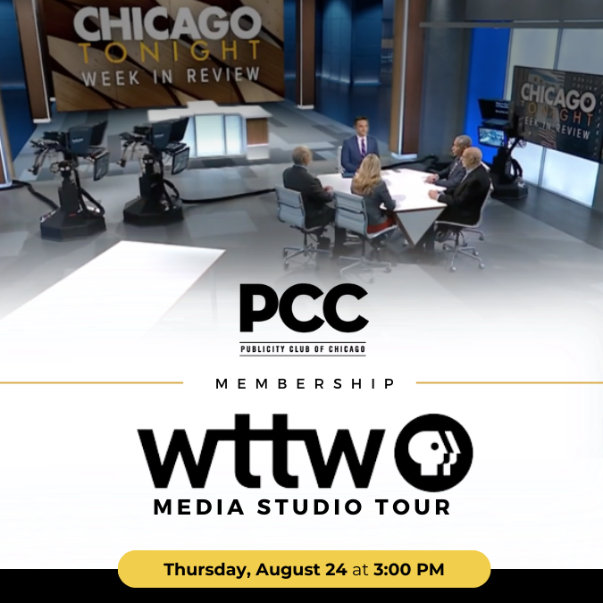 WTTW/Chicago Tonight Media Studio Tour