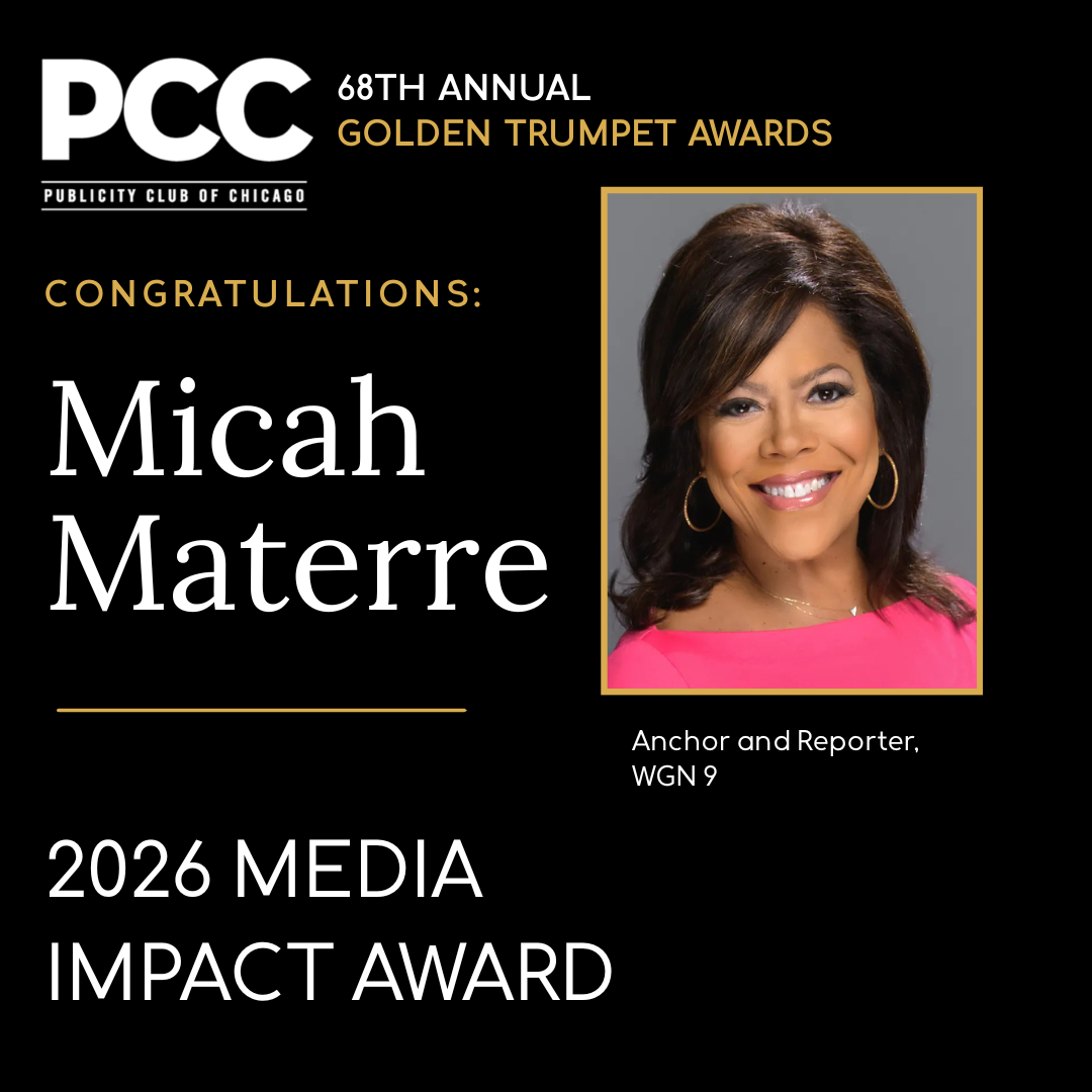 Micah Materre to Receive PCC’s Media Impact Award at 68th Annual Golden Trumpet Awards